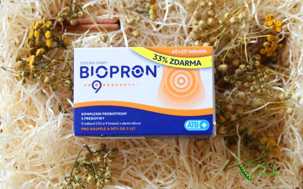 Recenze: Biopron 9 probiotika