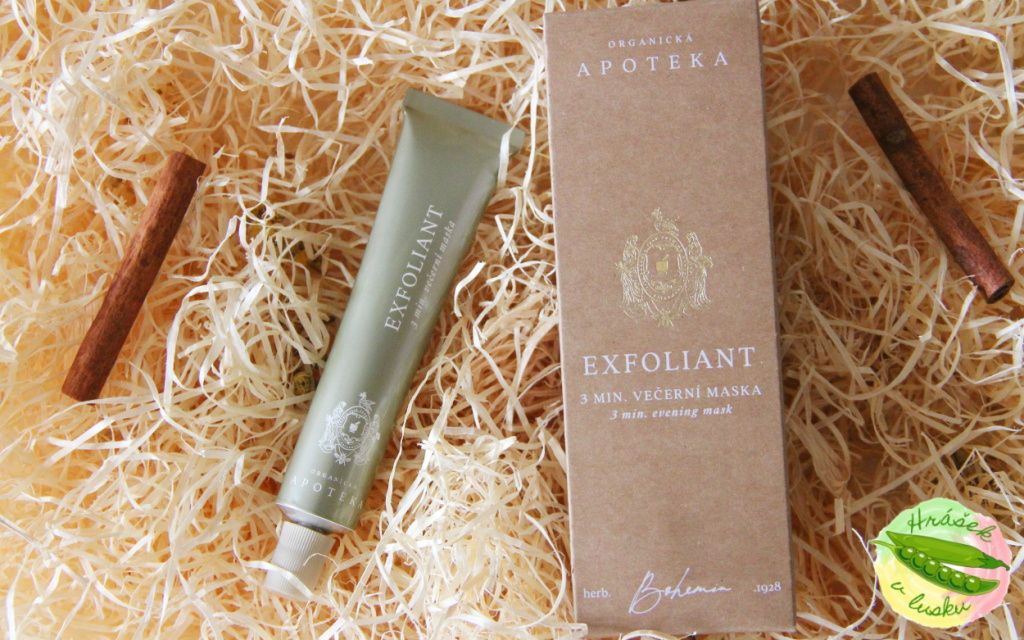 Recenze: Exfoliant večerní maska od Havlíkova apotéka