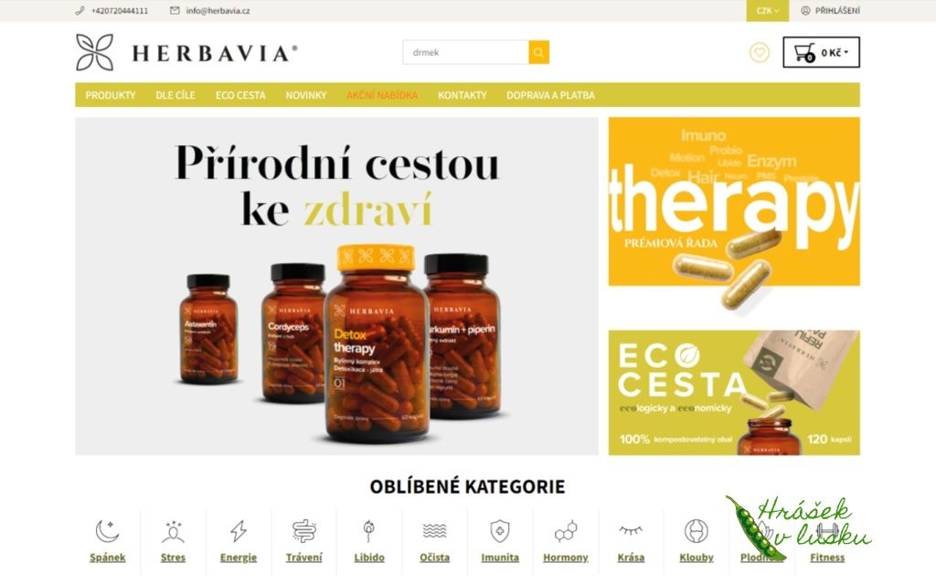 Recenze e-shopu Herbavia.cz (rychlost dodání a zkušenosti)