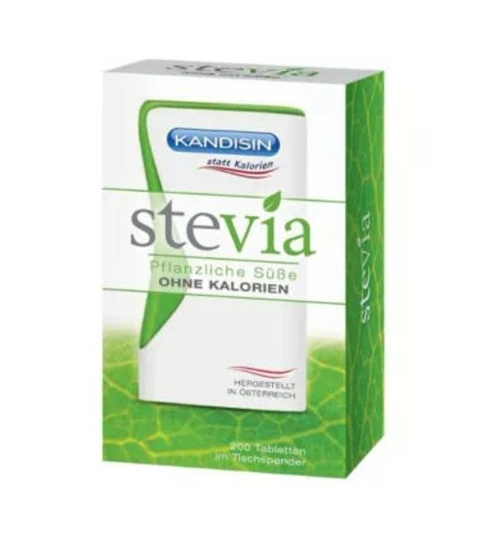 KANDISIN Stevia přírodní sladidlo s dávkovačem 200 tablet